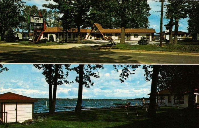 Swiss Inn (Vina Del Mar Motel) - Old Postcard Photo (newer photo)